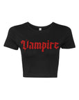 Sono un vampiro Crop Top