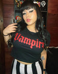 Sono un vampiro Crop Top