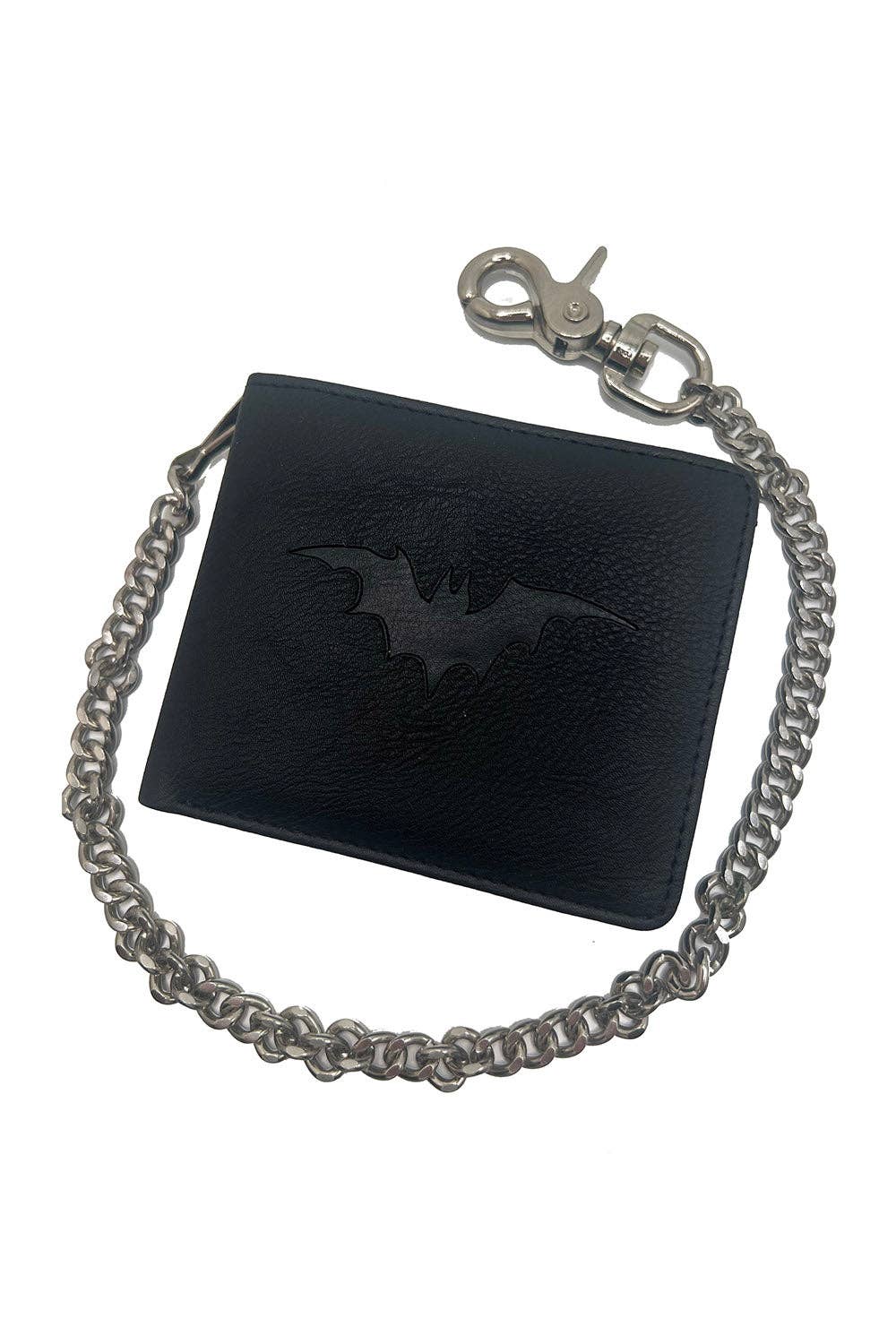 vampirefreaks - Portafoglio Bifold in Pelle con Catena
