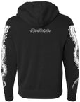 vampirefreaks - Felpa con cappuccio H.P. Lovecraft [cerniera o pullover]