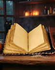 Leatherooze - Diario in pelle Hocus Pocus Libro delle Ombre 7x5 pollici