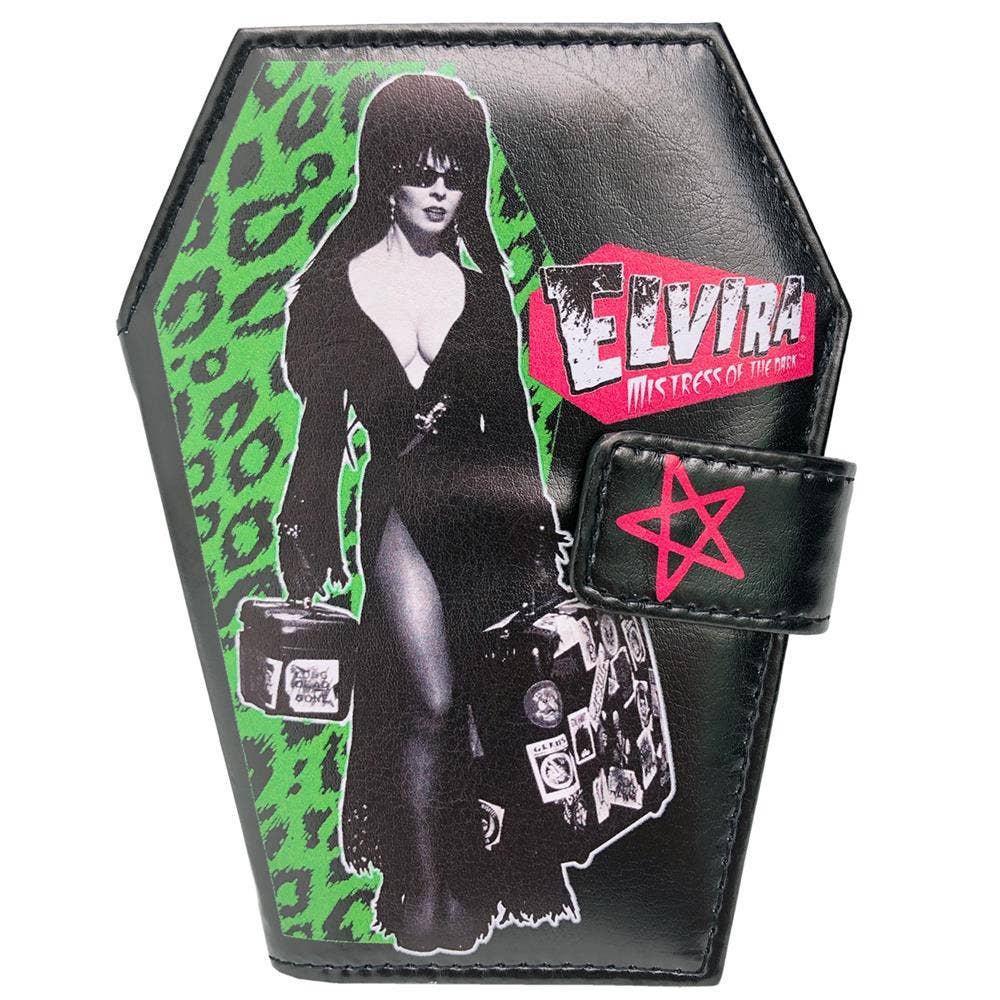 Kreepsville - Elvira Portafoglio a bara Leo Valigia