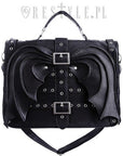 Valigetta nera gotica "Bat Wings Bag"