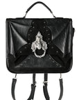 Valigetta nera gotica "Bat Wings Bag"