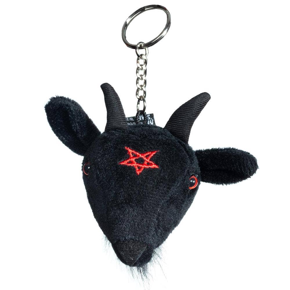 Kreepsville - Portachiavi Peluche Capra Baphomet