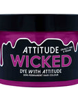 Attitude Hair Dye - Tinta per capelli Wicked Purple, vegana, non testata sugli animali