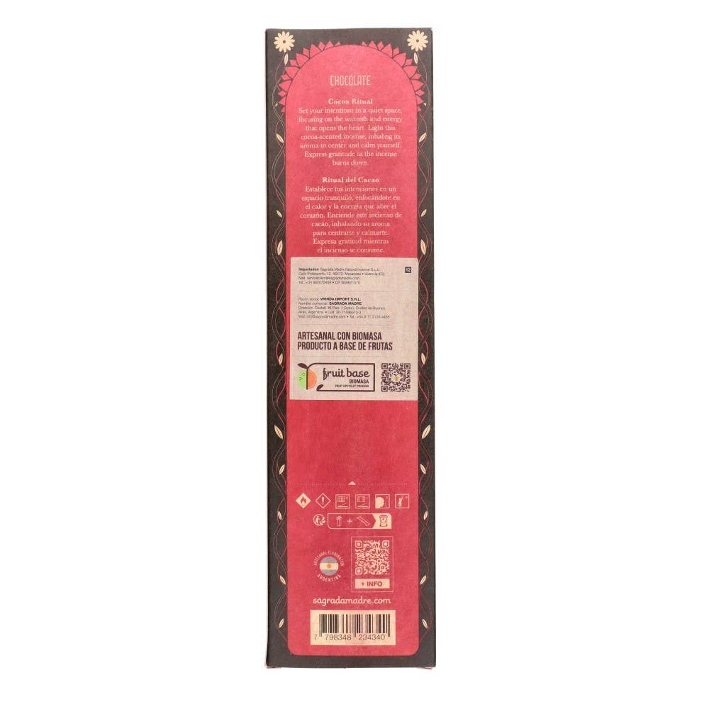 Vives de la Cortada S.L - Incenso Rituale Cacao - Sacred Mother Artigianale