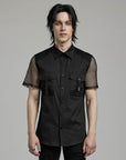 Punk rave Camicia uomo punk goth