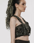 Punk rave Apocalyptic Wasteland Harness donna