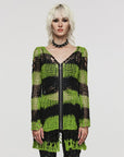 Punk rave Cardigan a maglia