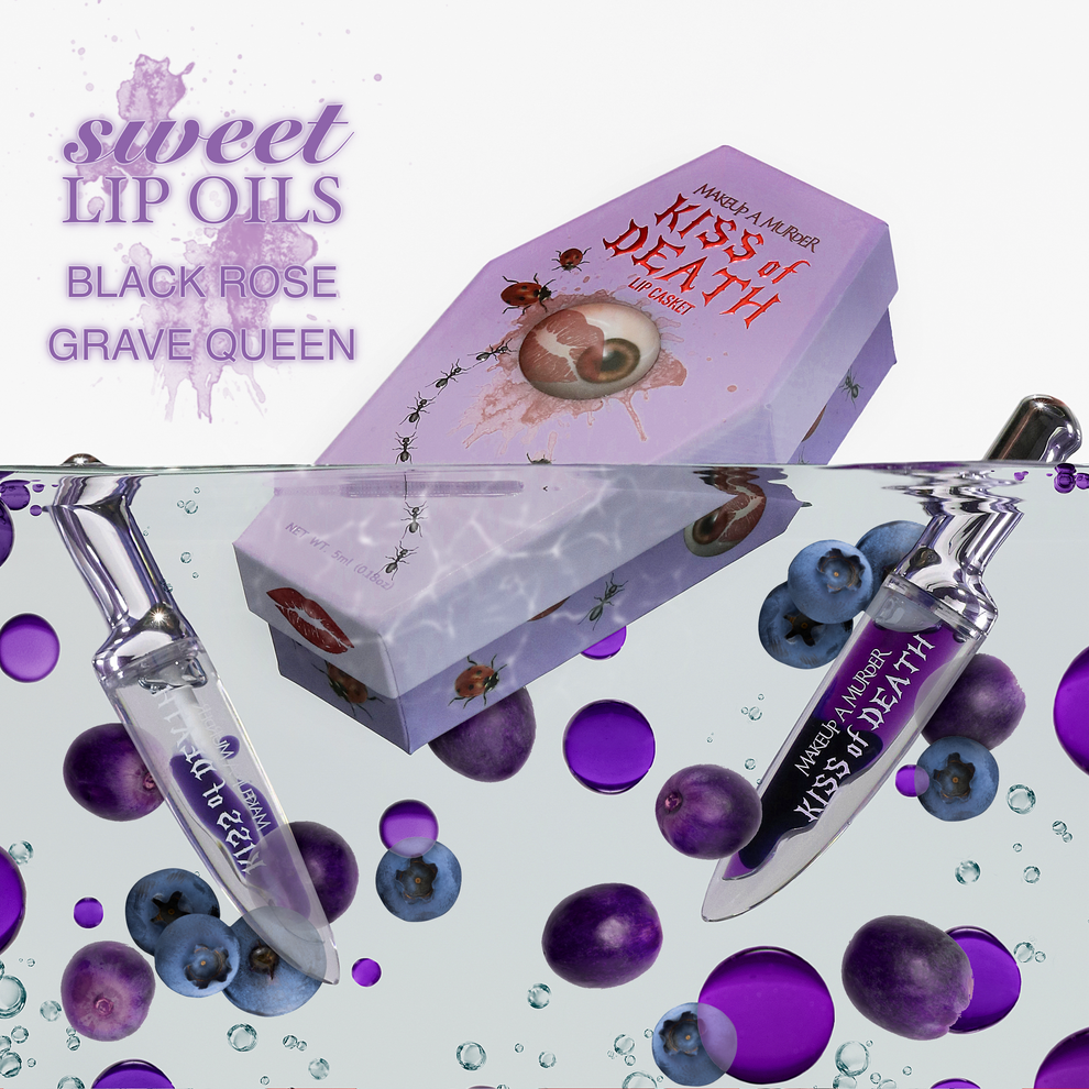Makeup A Murder Kiss of Death Bloody Lip oils