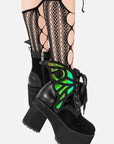 RESTYLE STIVALETTO NOCTURNE WINGED