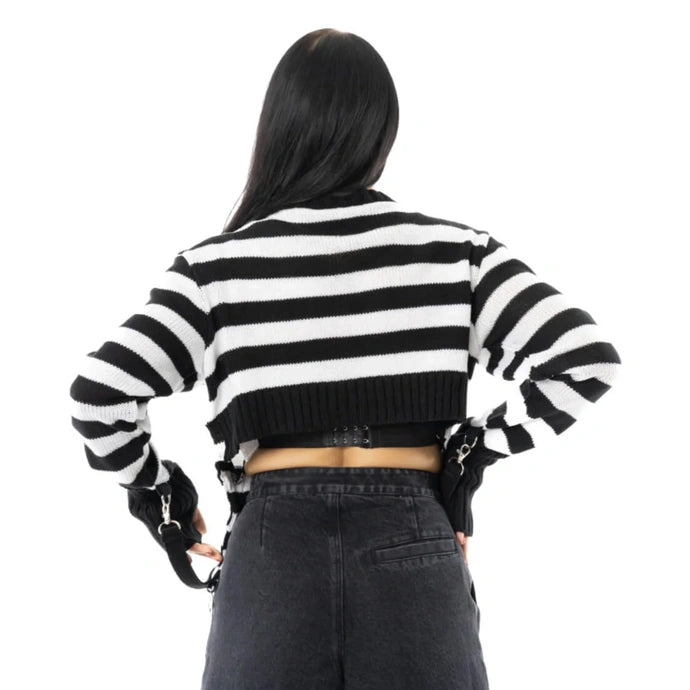 Heartless - Gisela Top Black/White