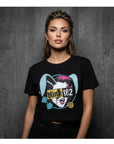 Rock Off Crop Top - Blink 182 : Blind Date (Black)