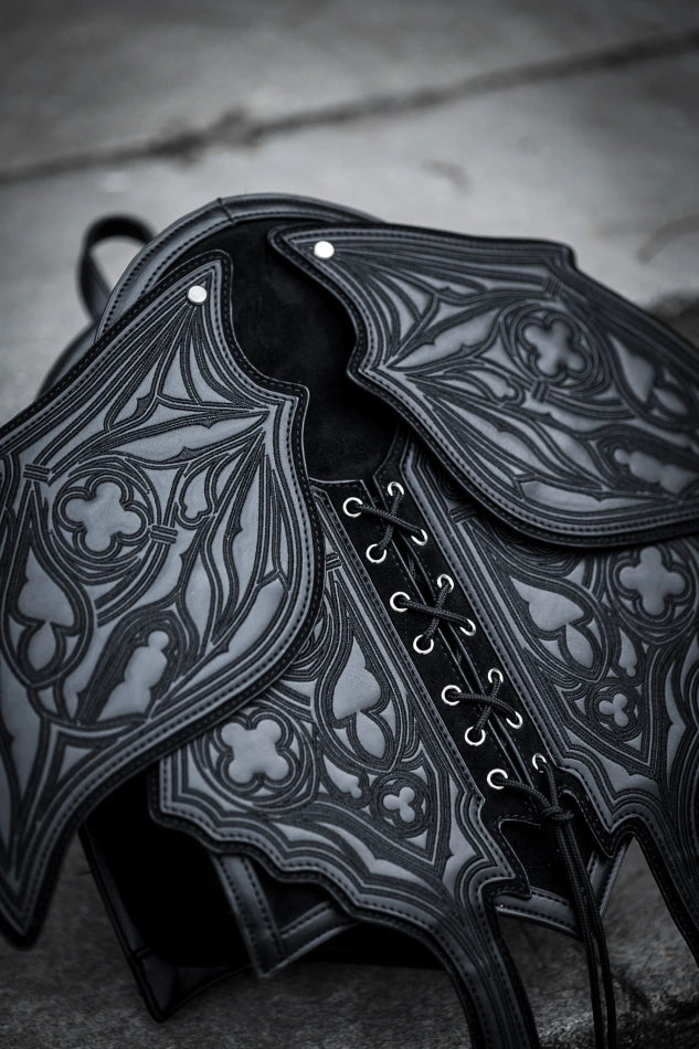 RESTYLE ZAINO OBSIDIAN MOTH PU NERO
