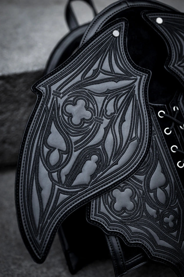 RESTYLE ZAINO OBSIDIAN MOTH PU NERO