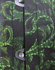 Corsetto Underbust Damascato Nero e Verde (Sartoriale)