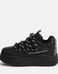 Buffalo ARIYA LACE UP WARM LO - VEGAN NUBUK/NYLON