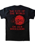 Rock Off T-shirt - Cradle of Filth - Existance Is Futile Saturn (Black) (Back Print)