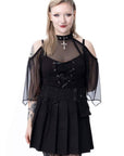 Chemical Black - Gonna plissettata Desdemonia