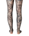 Poizen Industries - Collant Ragnatela - Web Weaver Tights Nero