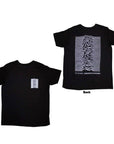 Rock Off T-shirt - Joy Division - Pulsar Pocket Wave (Black) (Back Print)