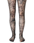 Poizen Industries - Collant Ragnatela - Web Weaver Tights Nero