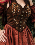 RESTYLE CINNAMORA CORSET TOP