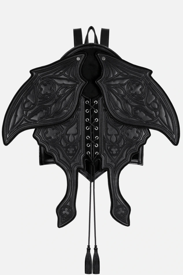 RESTYLE ZAINO OBSIDIAN MOTH PU NERO
