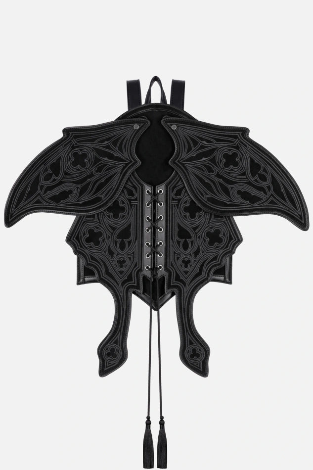 RESTYLE ZAINO OBSIDIAN MOTH GRIGIO-SCAMOSCIATO