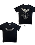 Rock Off T-shirt - Nirvana -  In Utero Tracklist - Premium Carbon (Black) (Back Print)
