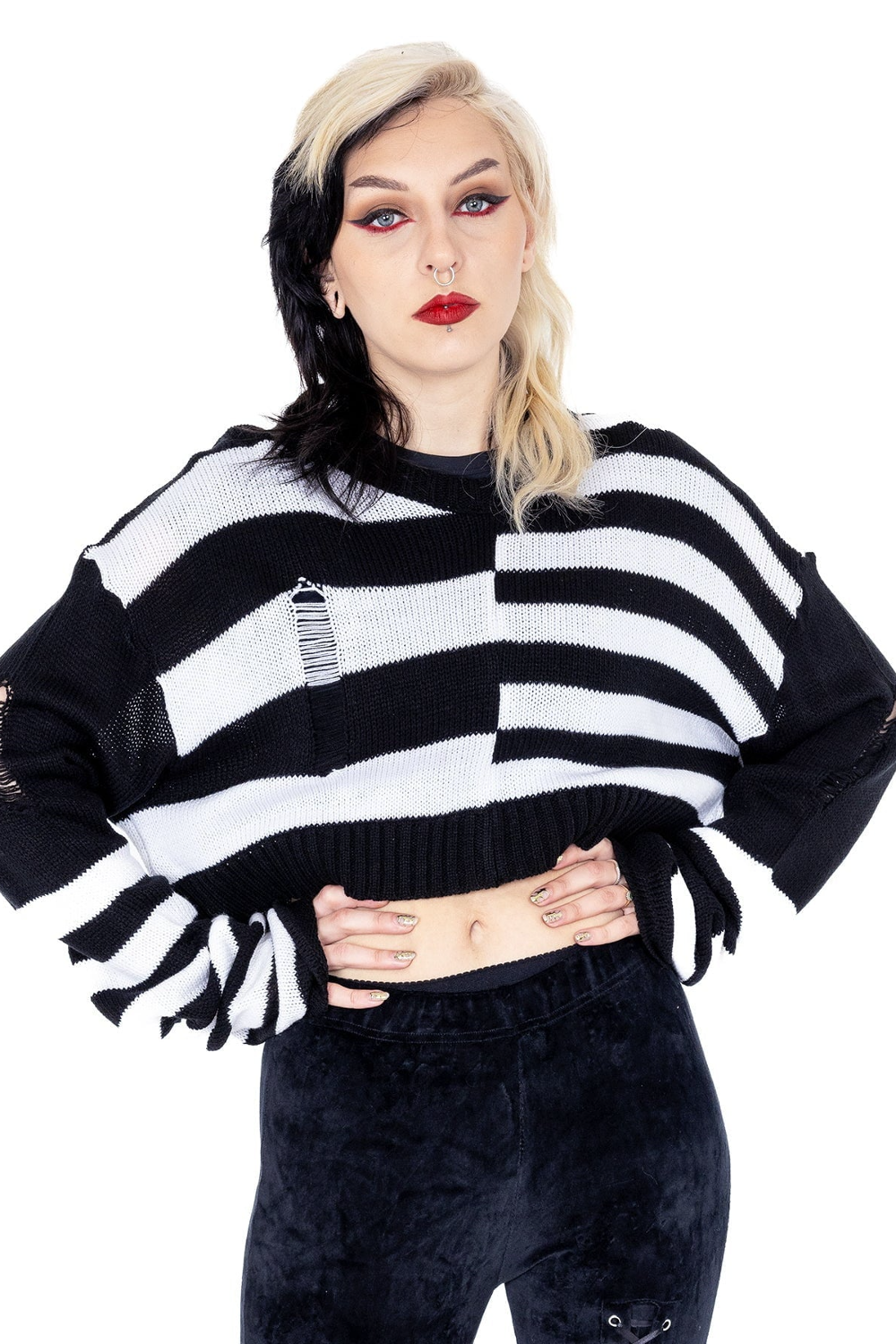 Heartless - Layla Top Black/White
