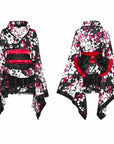 Punk rave - Kimono stile Giapponese Floreale