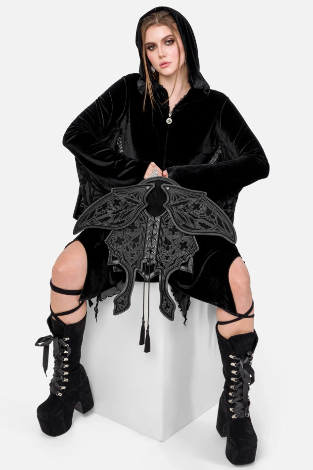 RESTYLE ZAINO OBSIDIAN MOTH GRIGIO-SCAMOSCIATO