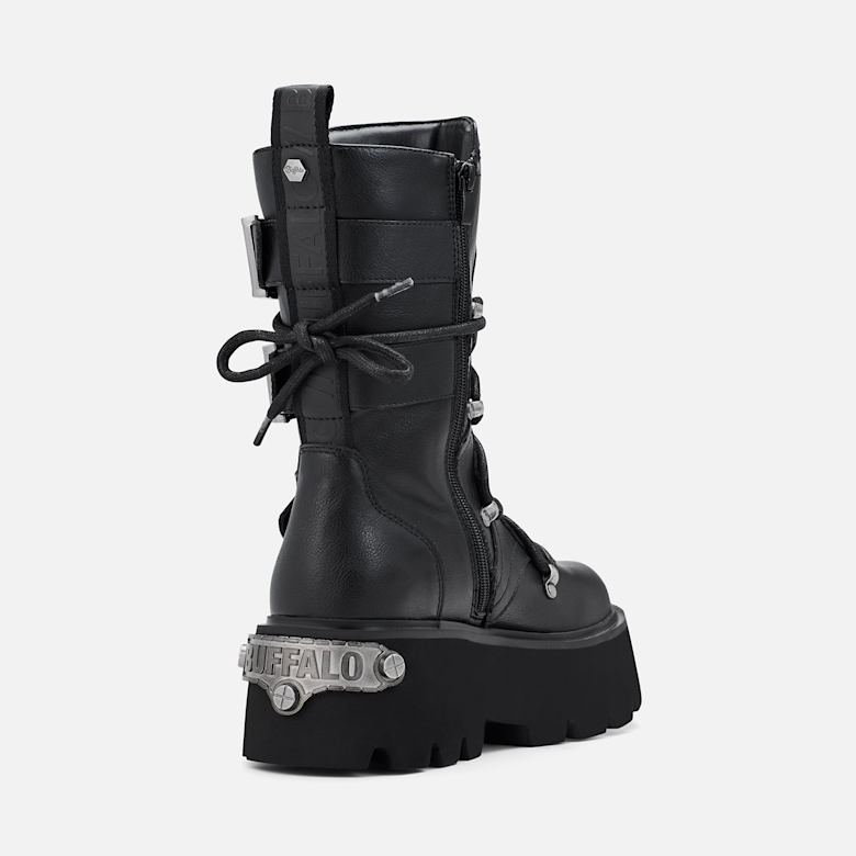 Buffalo-BRAKE BIKER HI - VEGAN NAPPA
