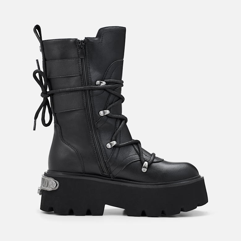 Buffalo-BRAKE BIKER HI - VEGAN NAPPA