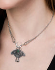 RESTYLE CIONDOLO LUNA MOTH CHOKER