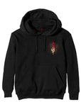 Rock Off Felpa - Slipknot Pullover Hoodie: Burn Me Away (Black) (Back Print)