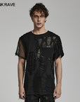 Punk Rave -  Maglietta a maniche corte Punk Ripped Mest