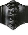 Cintura Corsetto Nero in ecopelle (sartoriale)