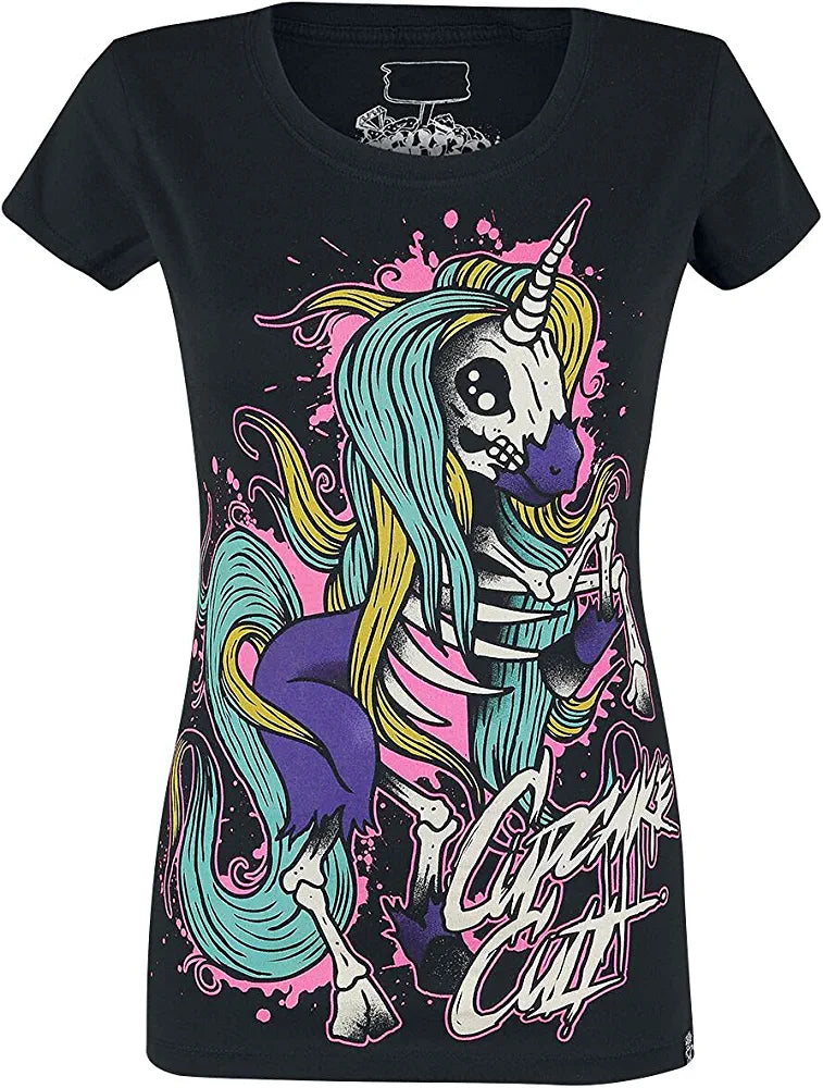 T-shirt unicorno Zombie