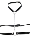 Harness Choker with Single Chain