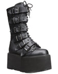 DEMONIACULT DAMNED 225 Black Vegan Leather