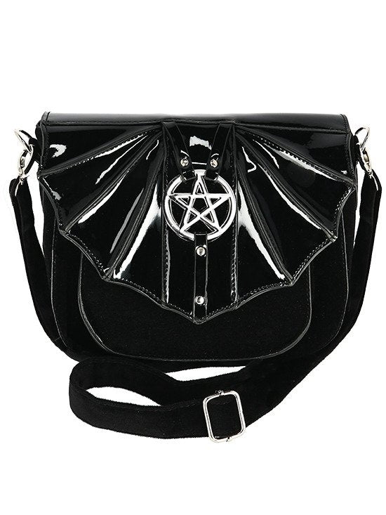 Borsa Motivo ad Ala e Pentagramma