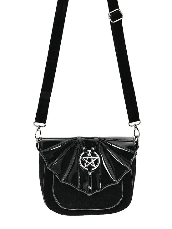 Borsa Motivo ad Ala e Pentagramma