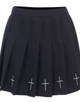 Cross Cotton Skirt