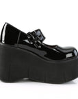 DEMONIACULT KERA-08 Black Pvc Vegan Leather