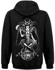 Sweatshirt zip Tatto Cult Wednesday white